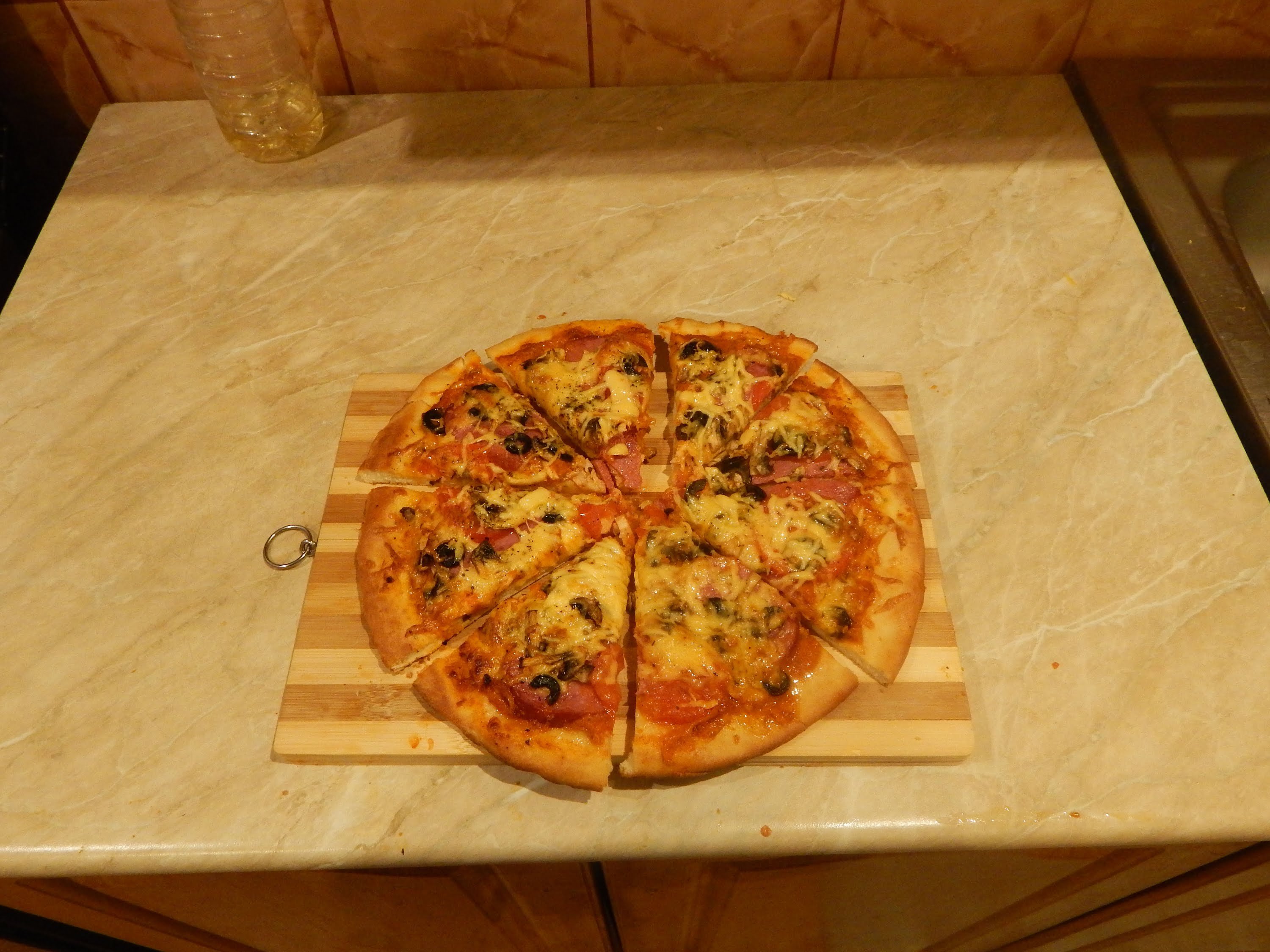 рецепт пиццы в духовке в домашних условиях ассорти фото 27