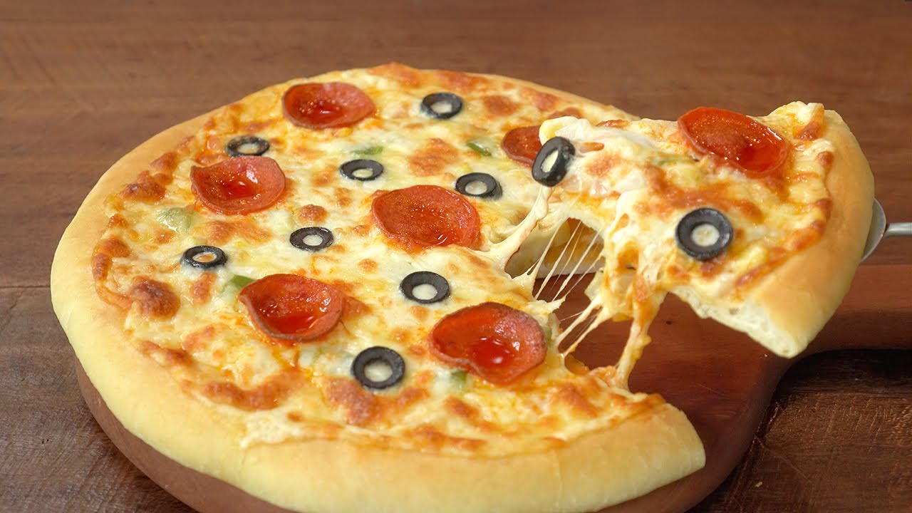 Лучшая домашняя пицца :: Рецепт теста для пиццы :: Рецепт томатного соуса :: Очень вкусно
